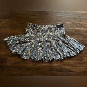 forever 21 colorful flower skirt